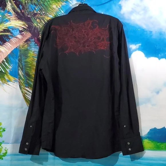 I.n.c. MEN'S DRESS SHIRT SIZE L - Picture 2 of 3